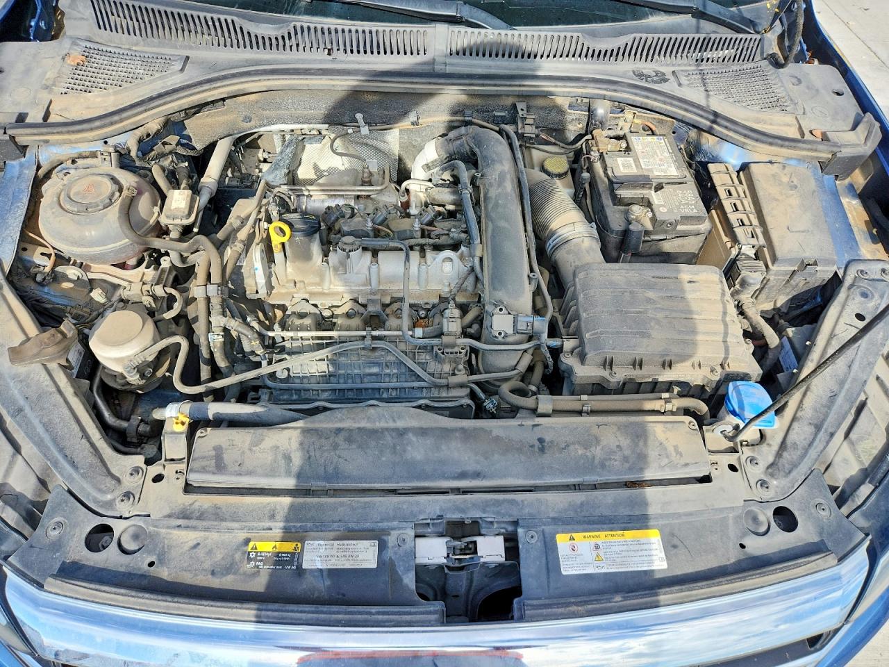 2020 Volkswagen Jetta S Синий vin: 3VWCB7BU6LM076952