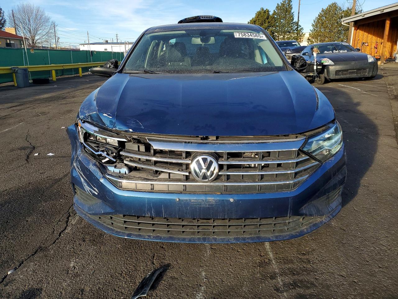 2020 Volkswagen Jetta S Blue vin: 3VWCB7BU7LM032684