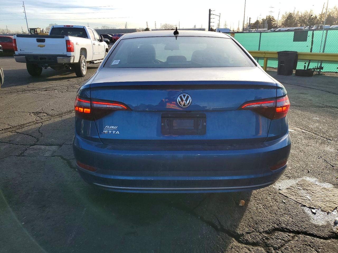 2020 Volkswagen Jetta S Blue vin: 3VWCB7BU7LM032684