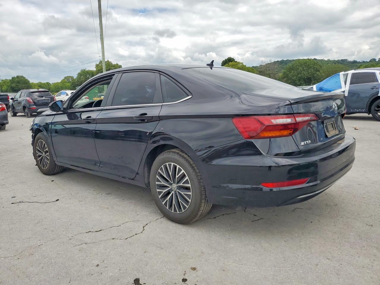 2019 Volkswagen Jetta S Black vin: 3VWCB7BU9KM146099