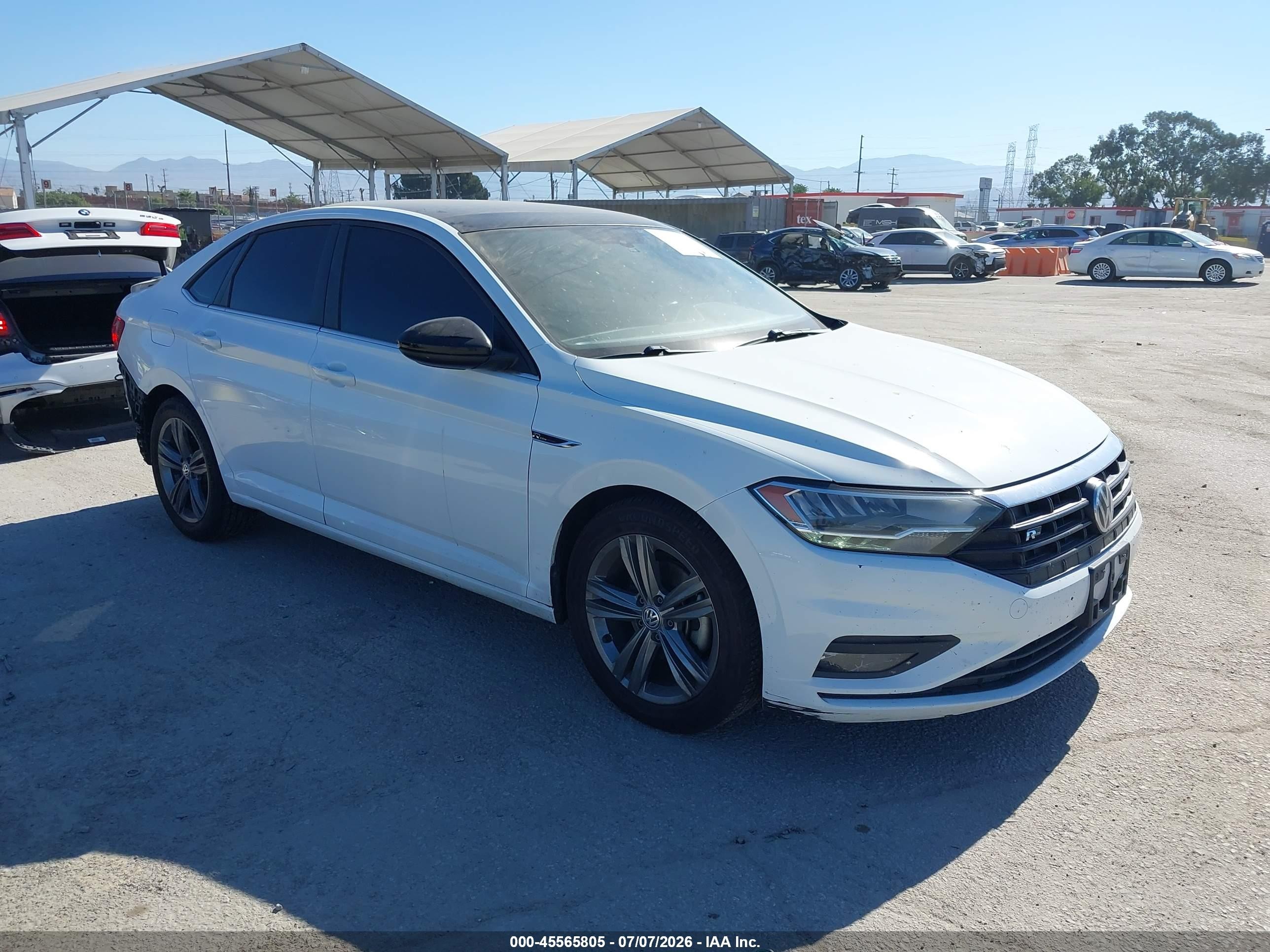 2020 Volkswagen Jetta 1.4t R-line/1.4t S/1.4t Se White vin: 3VWCB7BU9LM002019