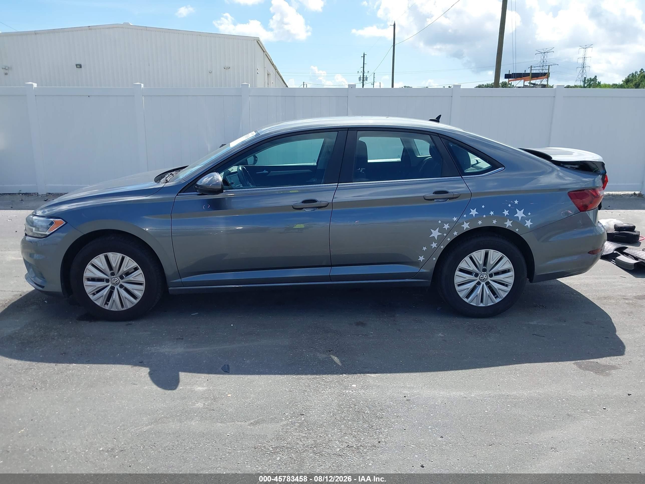 2020 Volkswagen Jetta 1.4t R-line/1.4t S/1.4t Se Silver vin: 3VWCB7BU9LM054850