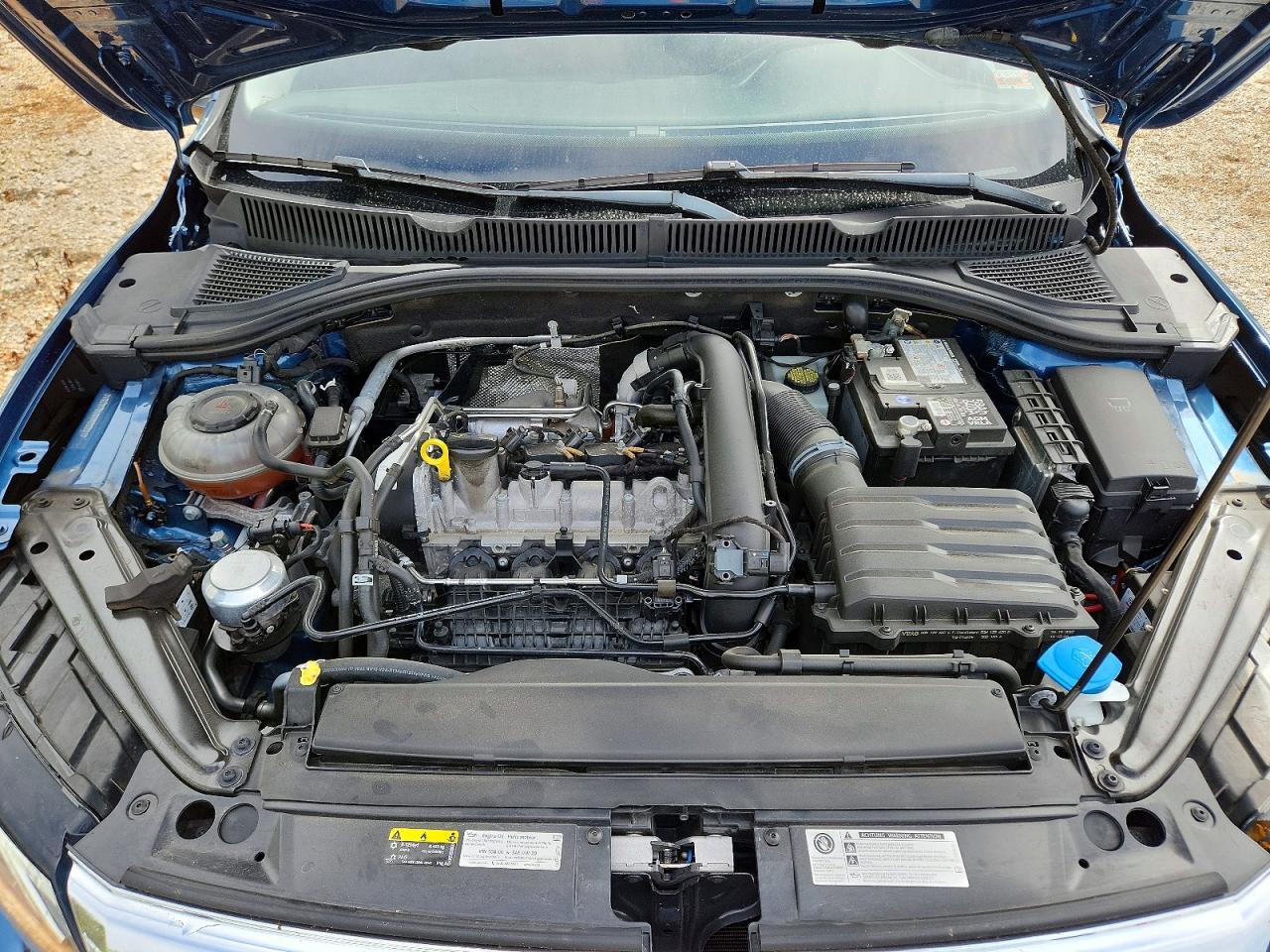 2019 Volkswagen Jetta S Blue vin: 3VWCB7BUXKM202017