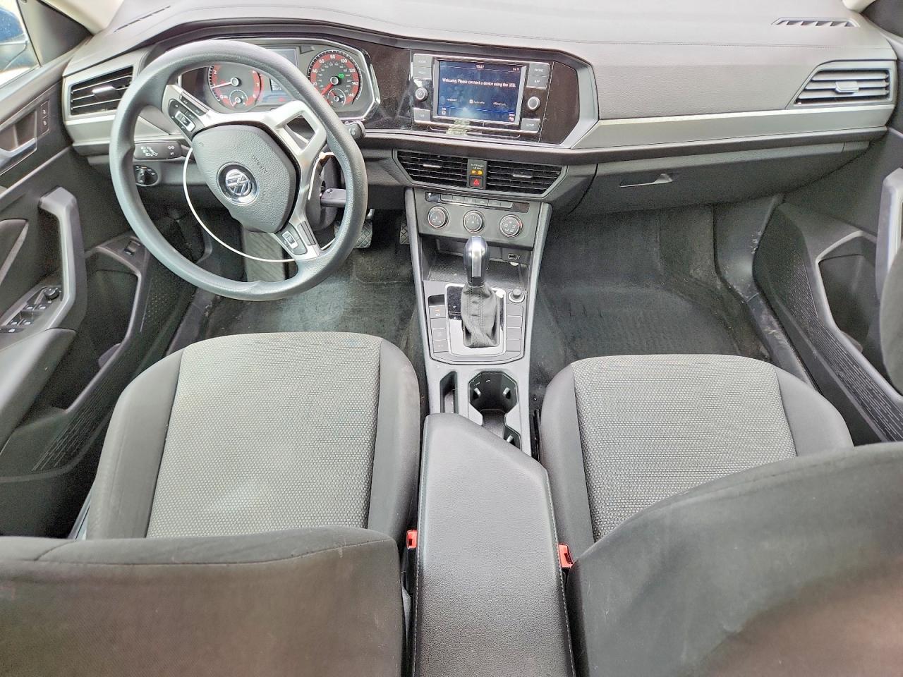 2019 Volkswagen Jetta S Blue vin: 3VWCB7BUXKM202017
