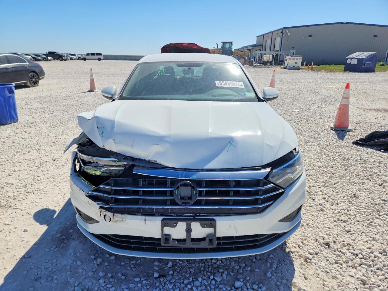 2019 Volkswagen Jetta S White vin: 3VWCB7BUXKM226706