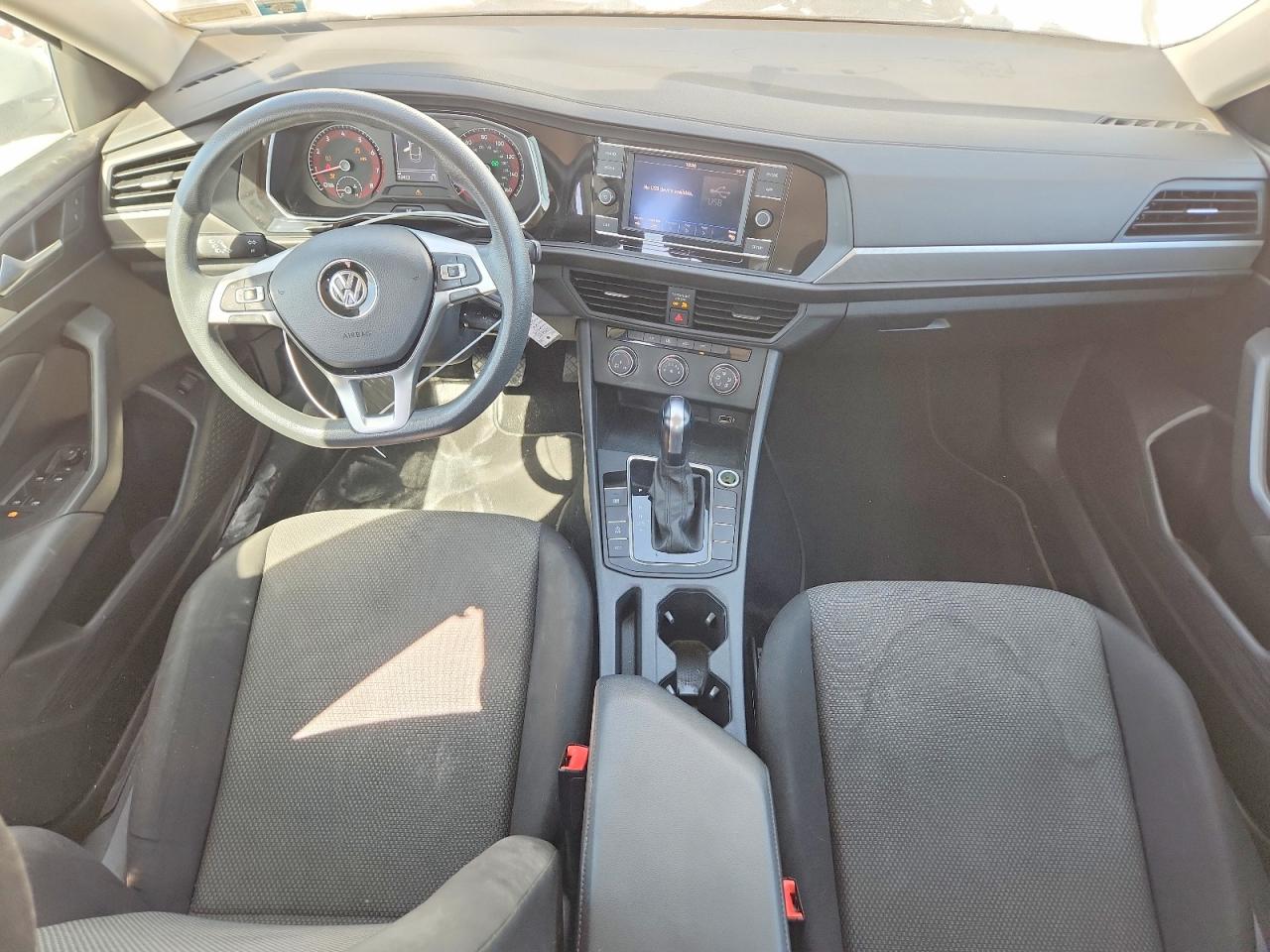 2019 Volkswagen Jetta S White vin: 3VWCB7BUXKM226706
