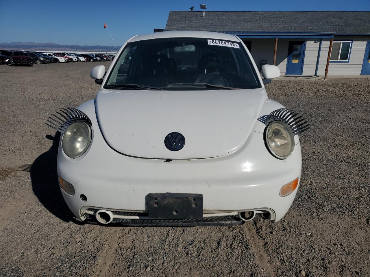 1999 Volkswagen New Beetle Gls White vin: 3VWCC21C1XM402302