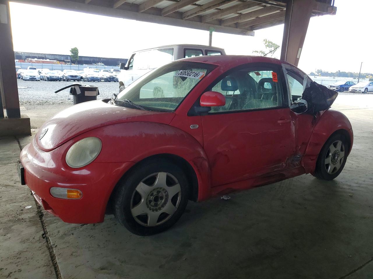 1999 Volkswagen New Beetle Gls Red vin: 3VWCC21C4XM431034