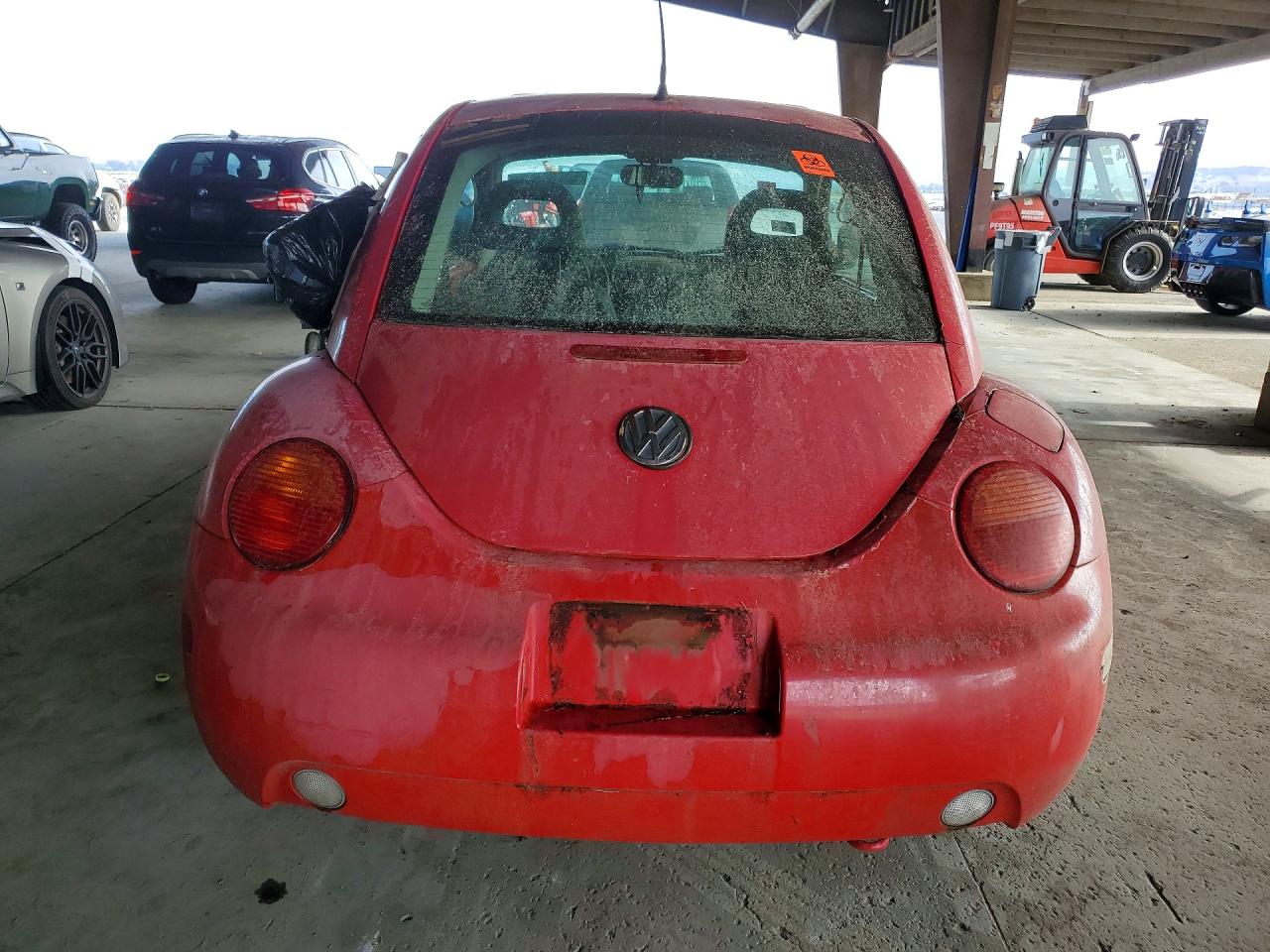 1999 Volkswagen New Beetle Gls Red vin: 3VWCC21C4XM431034
