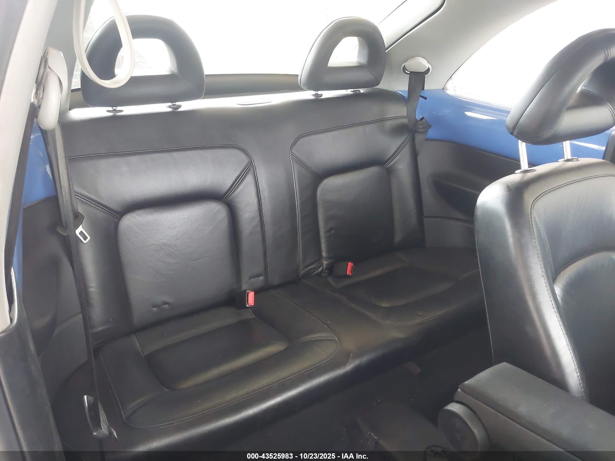 2001 Volkswagen New Beetle Gls 1.8l Turbo Blue vin: 3VWCC21C81M416849