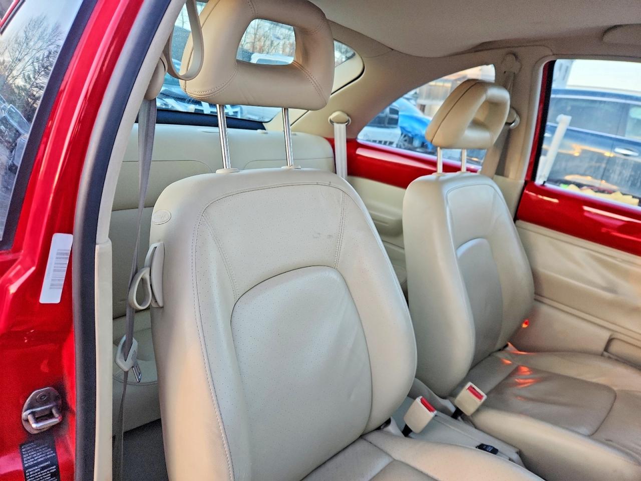 1999 Volkswagen New Beetle Gls Red vin: 3VWCC21C8XM430937