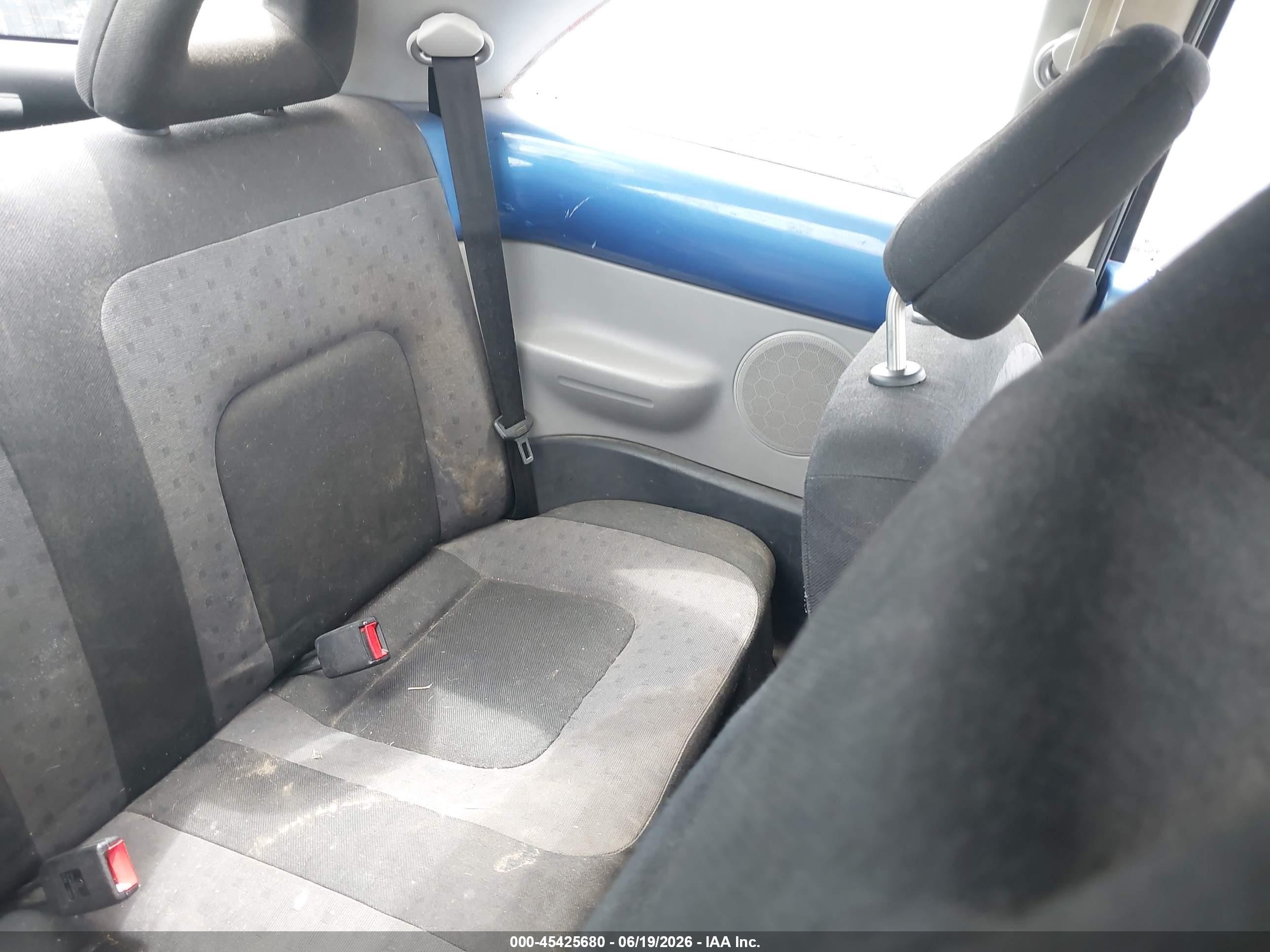 2000 Volkswagen New Beetle Gls Blue vin: 3VWCC21CXYM488257