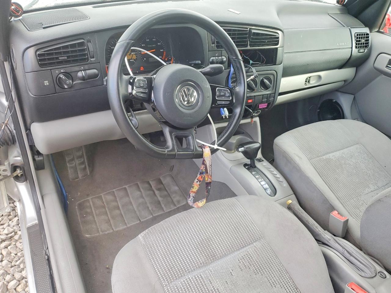 2002 Volkswagen Cabrio Gls Gray vin: 3VWCC21V62M810031