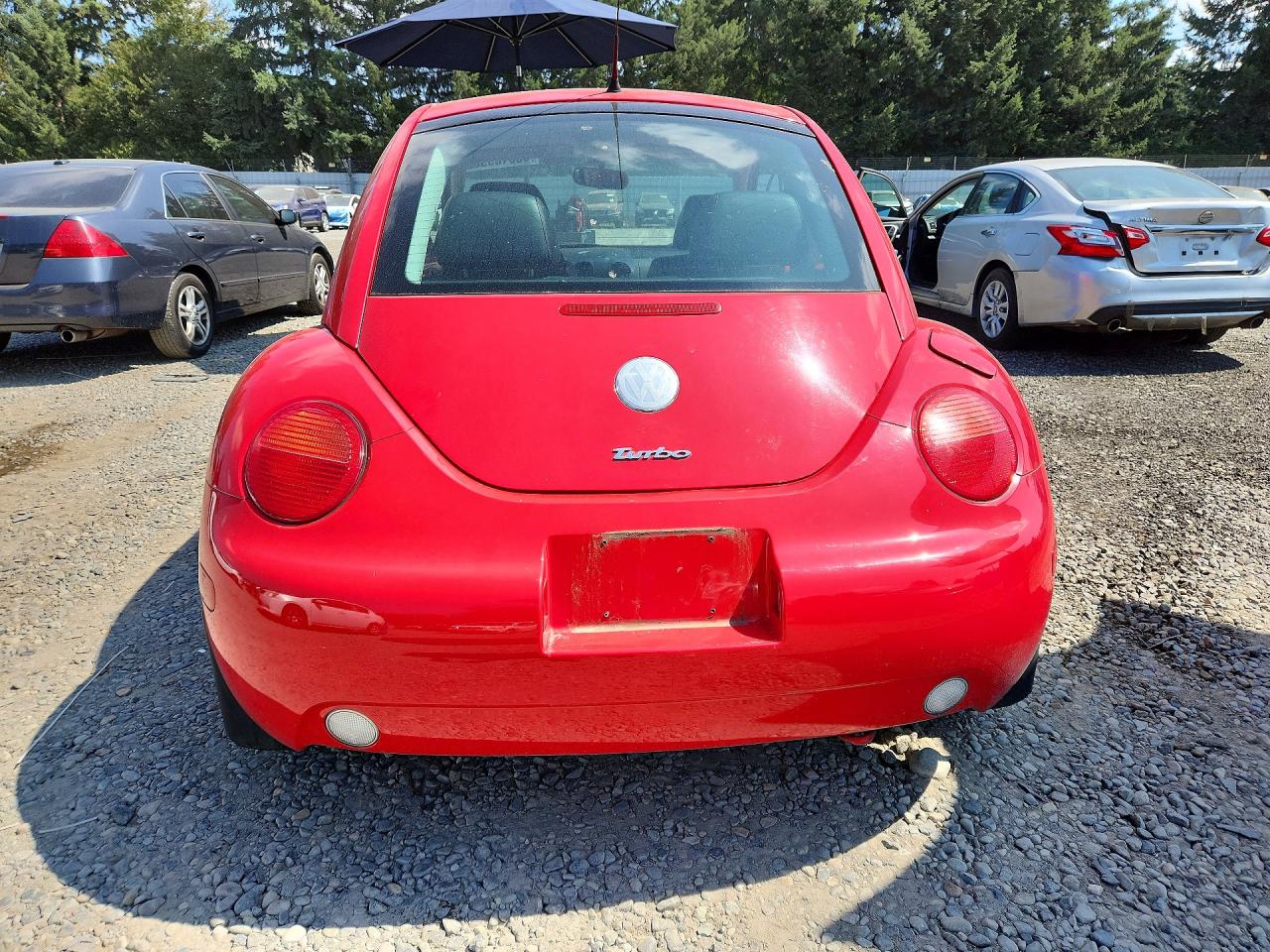 2003 Volkswagen New Beetle Gls Red vin: 3VWCD21C43M445037