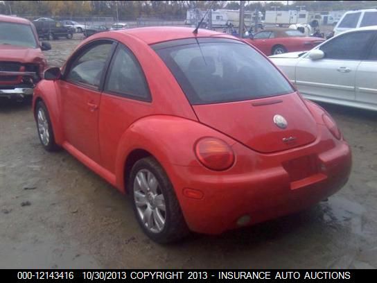 2003 Volkswagen New Beetle Gls 1.8l vin: 3VWCD21C73M436901