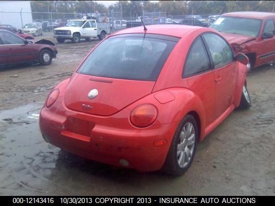 2003 Volkswagen New Beetle Gls 1.8l vin: 3VWCD21C73M436901