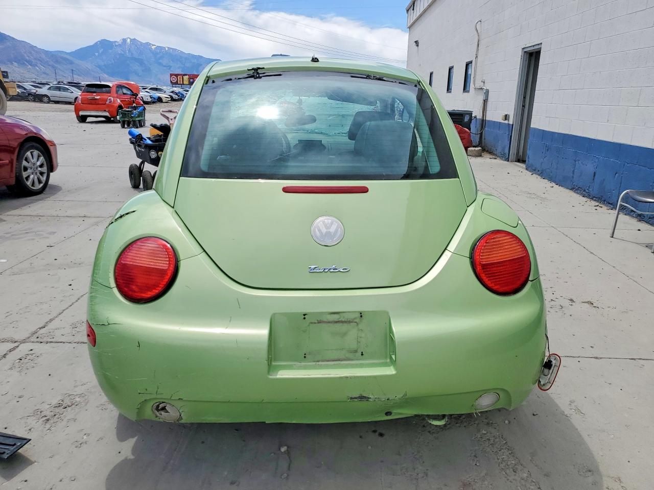 2003 Volkswagen New Beetle Gls Green vin: 3VWCD21C83M406242