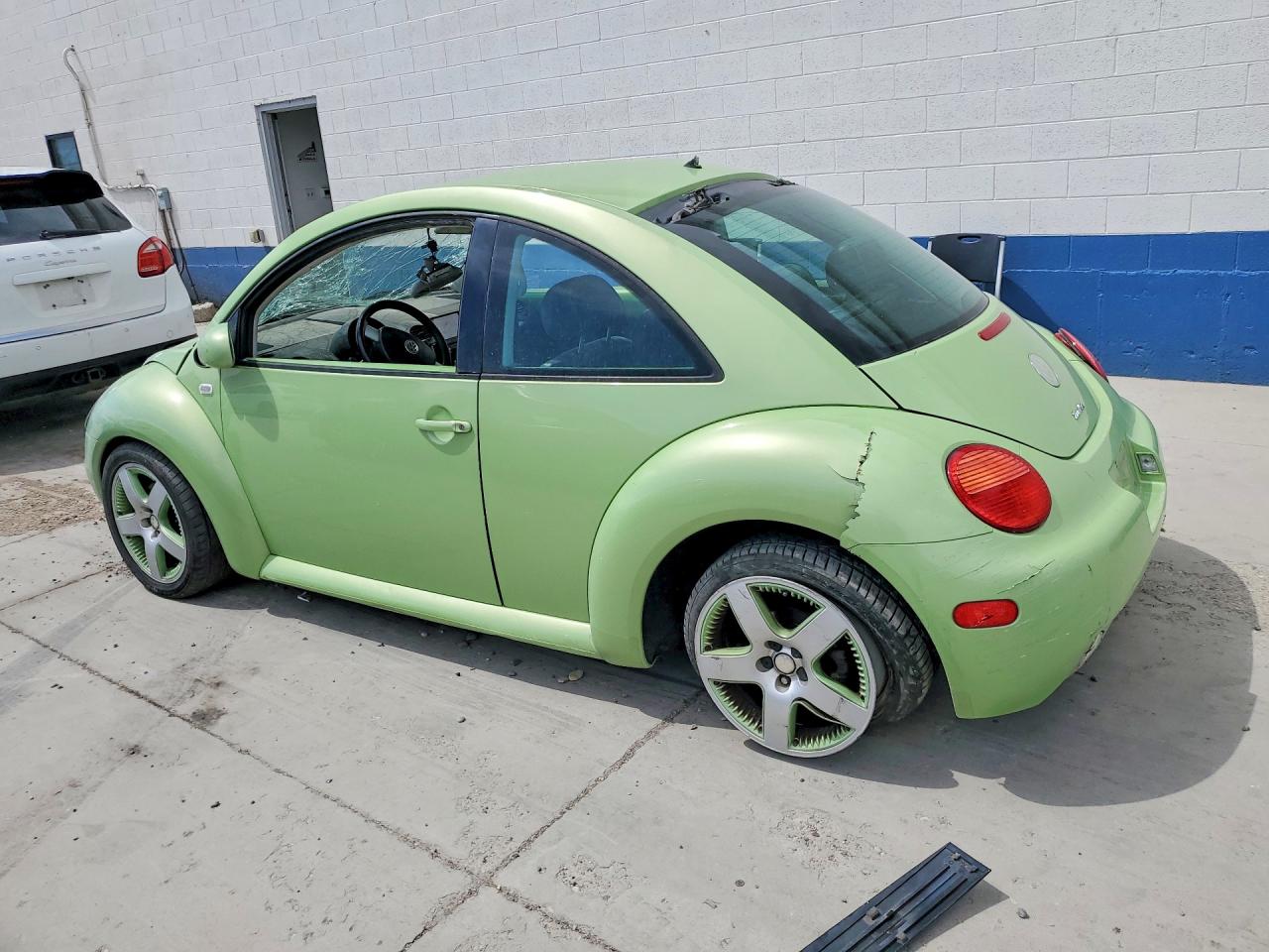 2003 Volkswagen New Beetle Gls Green vin: 3VWCD21C83M406242