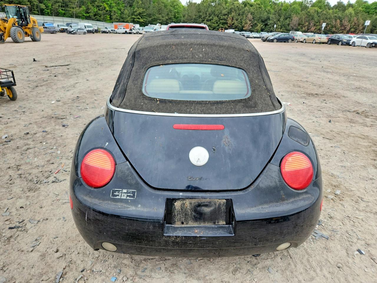 2003 Volkswagen New Beetle Gls Black vin: 3VWCD21Y33M328965