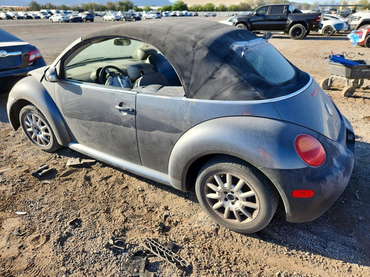 2004 Volkswagen New Beetle Gls Gray vin: 3VWCD31Y14M351782