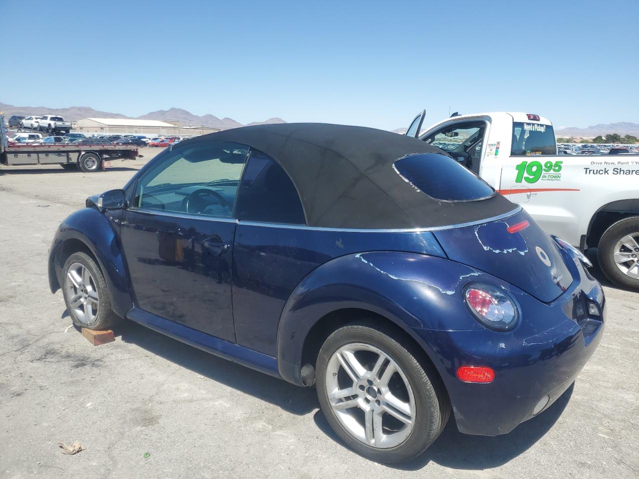 2005 Volkswagen New Beetle Blue vin: 3VWCD31Y25M302740