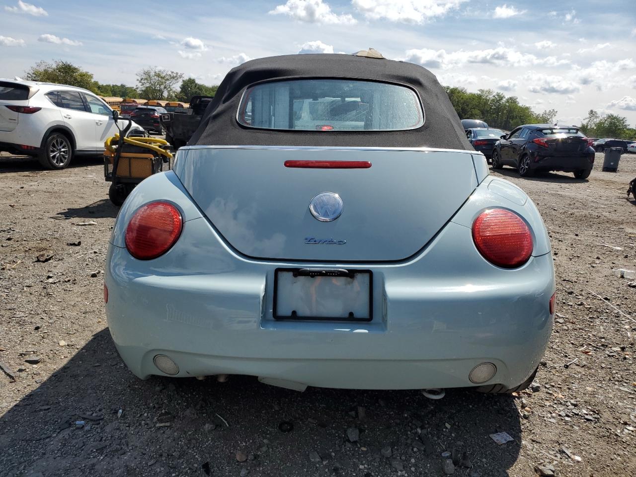 2005 Volkswagen New Beetle Gls Turquoise vin: 3VWCD31Y25M306142
