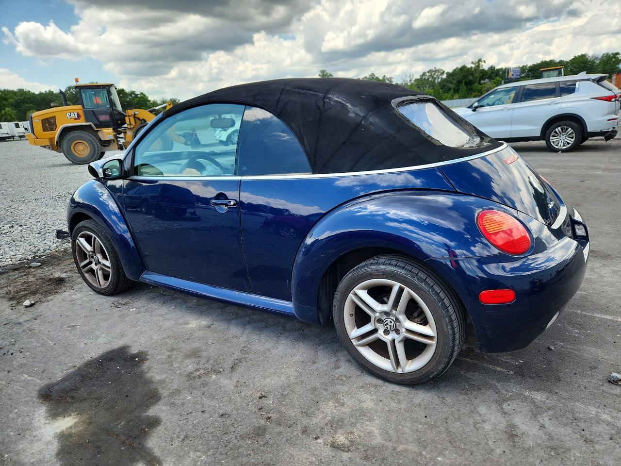 2005 Volkswagen Nwbeetlegl Blue vin: 3VWCD31Y25M355762