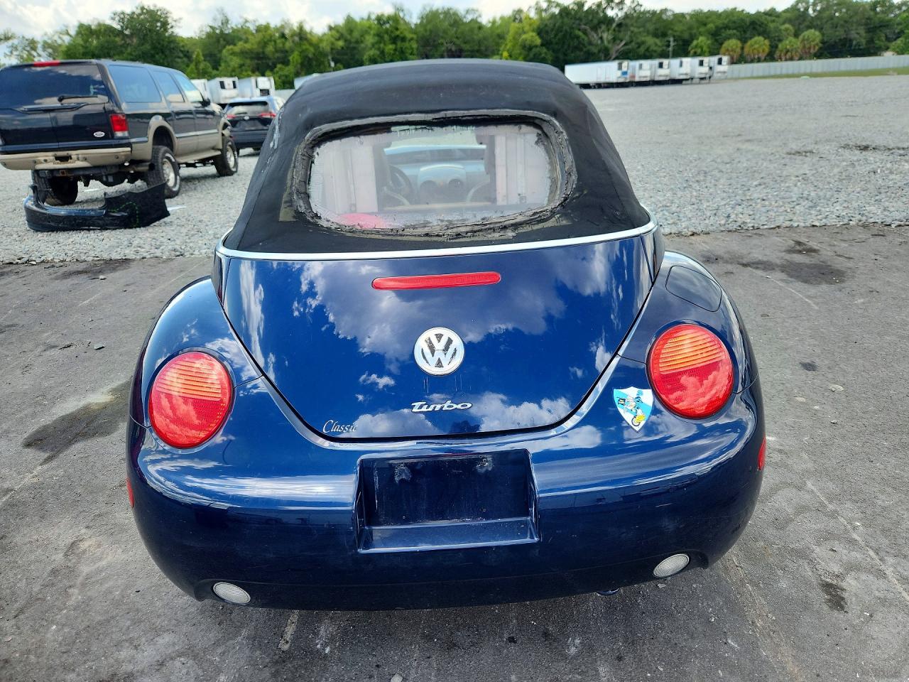 2005 Volkswagen Nwbeetlegl Blue vin: 3VWCD31Y25M355762