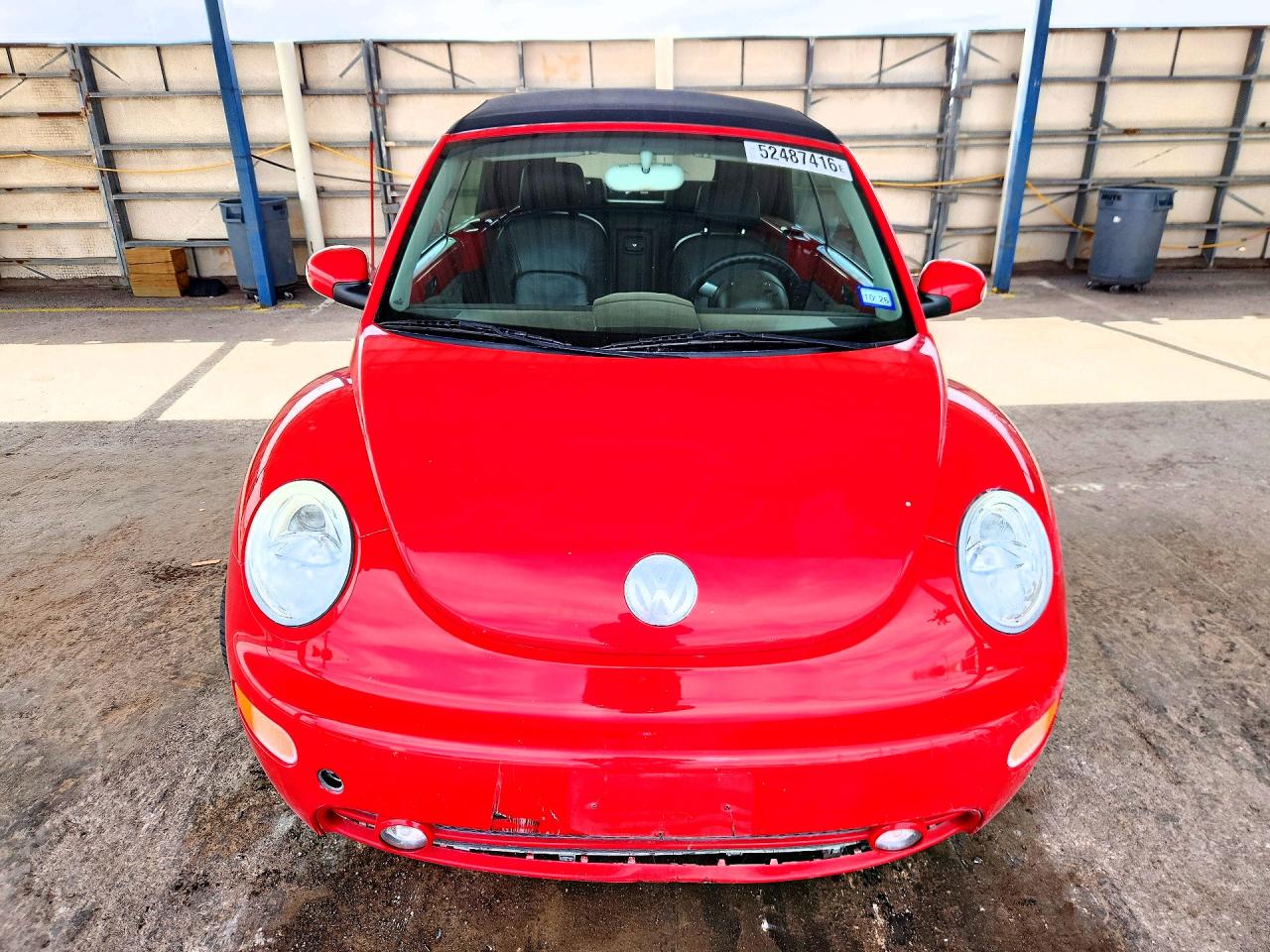 2005 Volkswagen New Beetle Gls Red vin: 3VWCD31Y55M309780