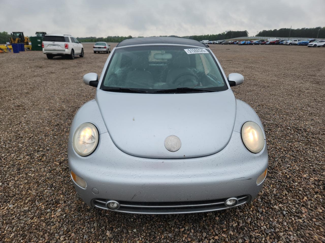 2005 Volkswagen Beetle Серебряный vin: 3VWCD31Y65M301574