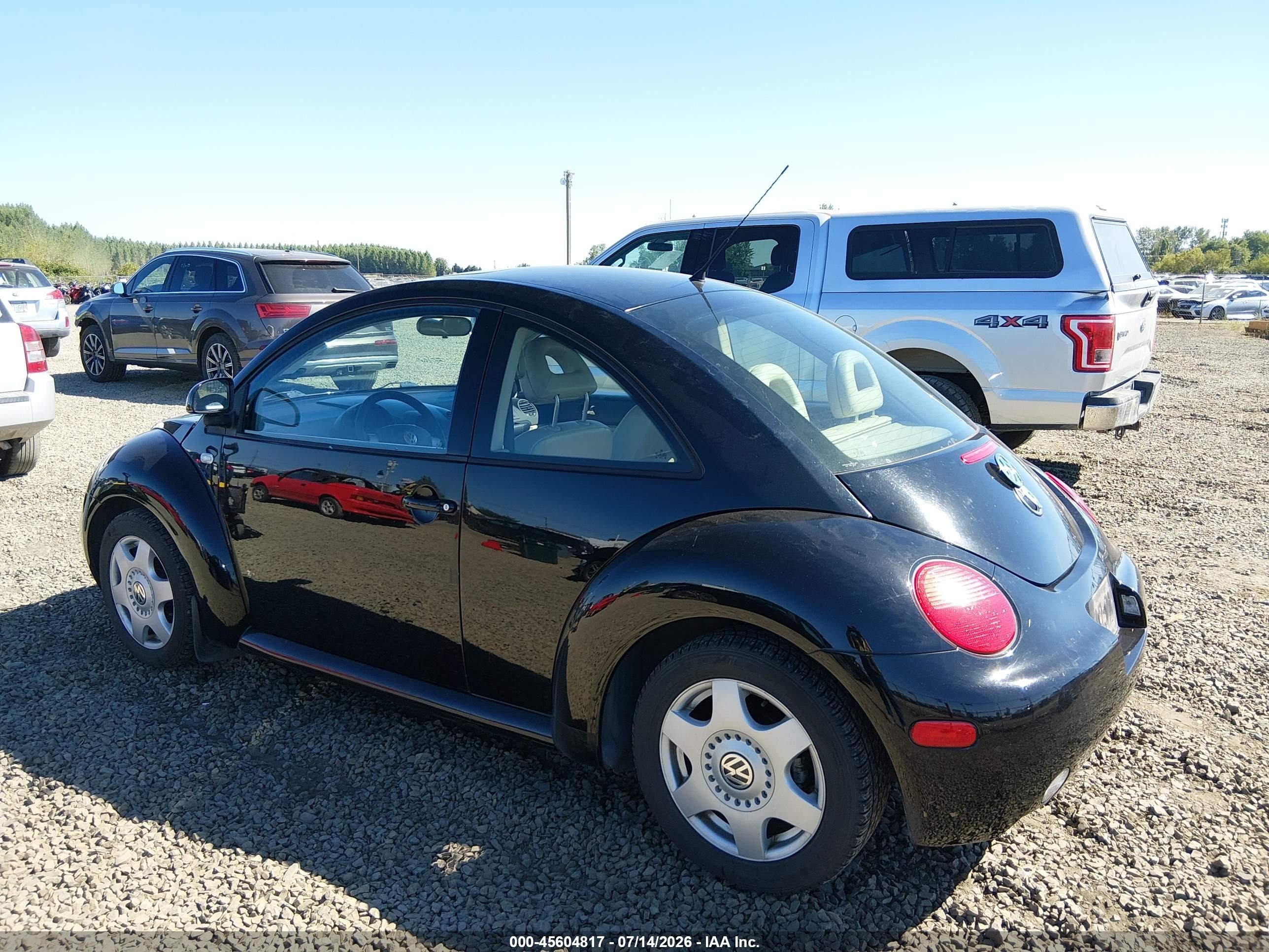 2000 Volkswagen New Beetle Gls Tdi Black vin: 3VWCF21C1YM469863