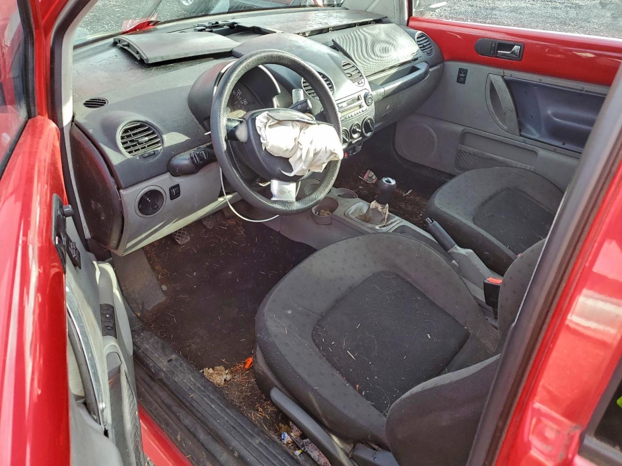 1999 Volkswagen New Beetle Gls Tdi Red vin: 3VWCF21C4XM461187