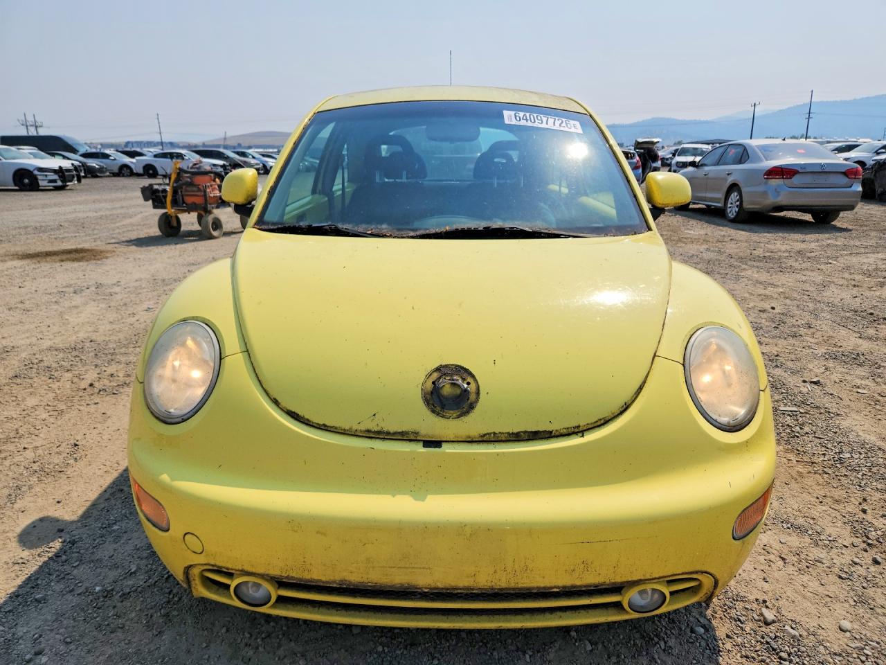 1999 Volkswagen New Beetle Gls Tdi Yellow vin: 3VWCF21C5XM406067