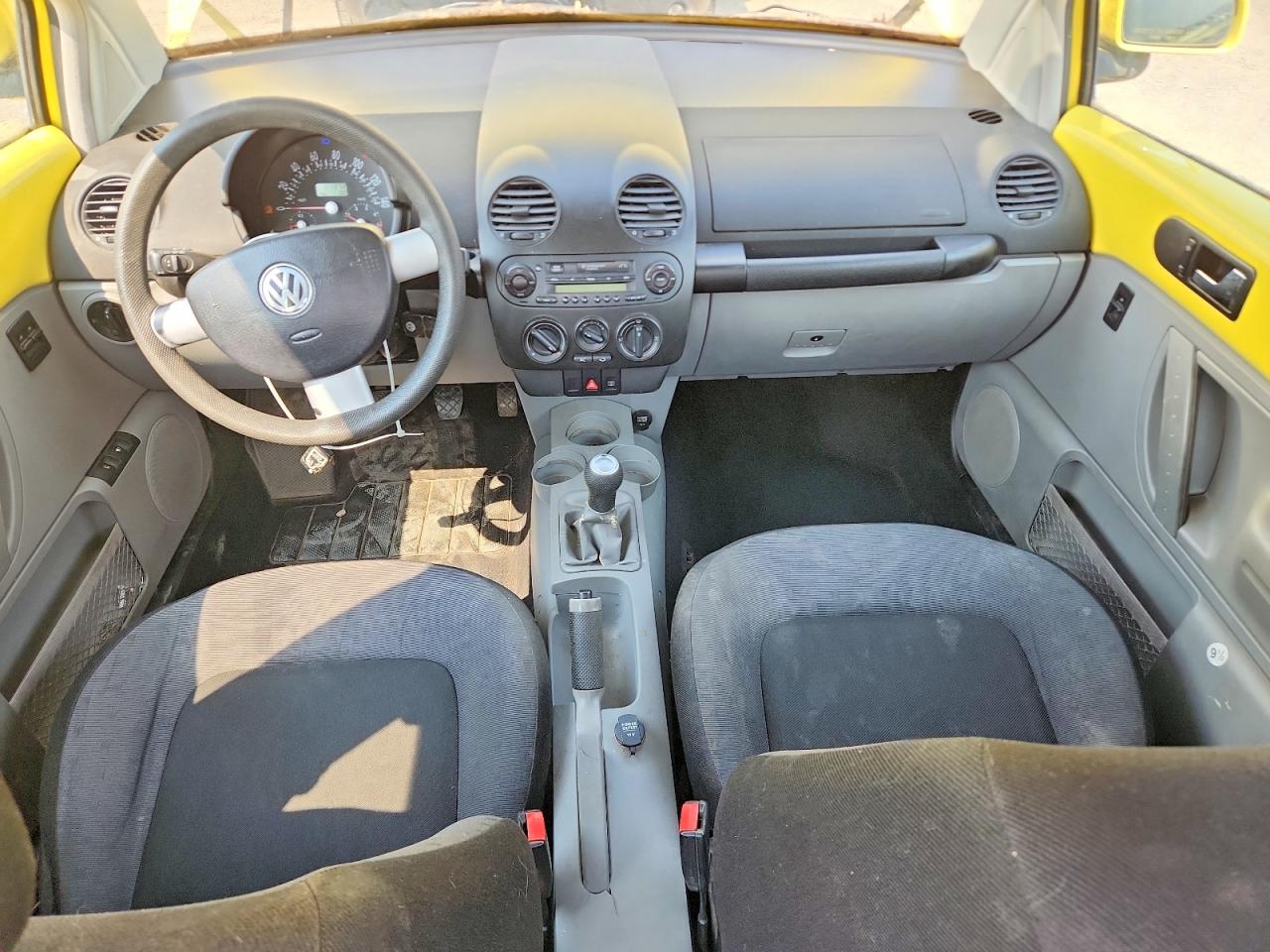 1999 Volkswagen New Beetle Gls Tdi Yellow vin: 3VWCF21C5XM406067