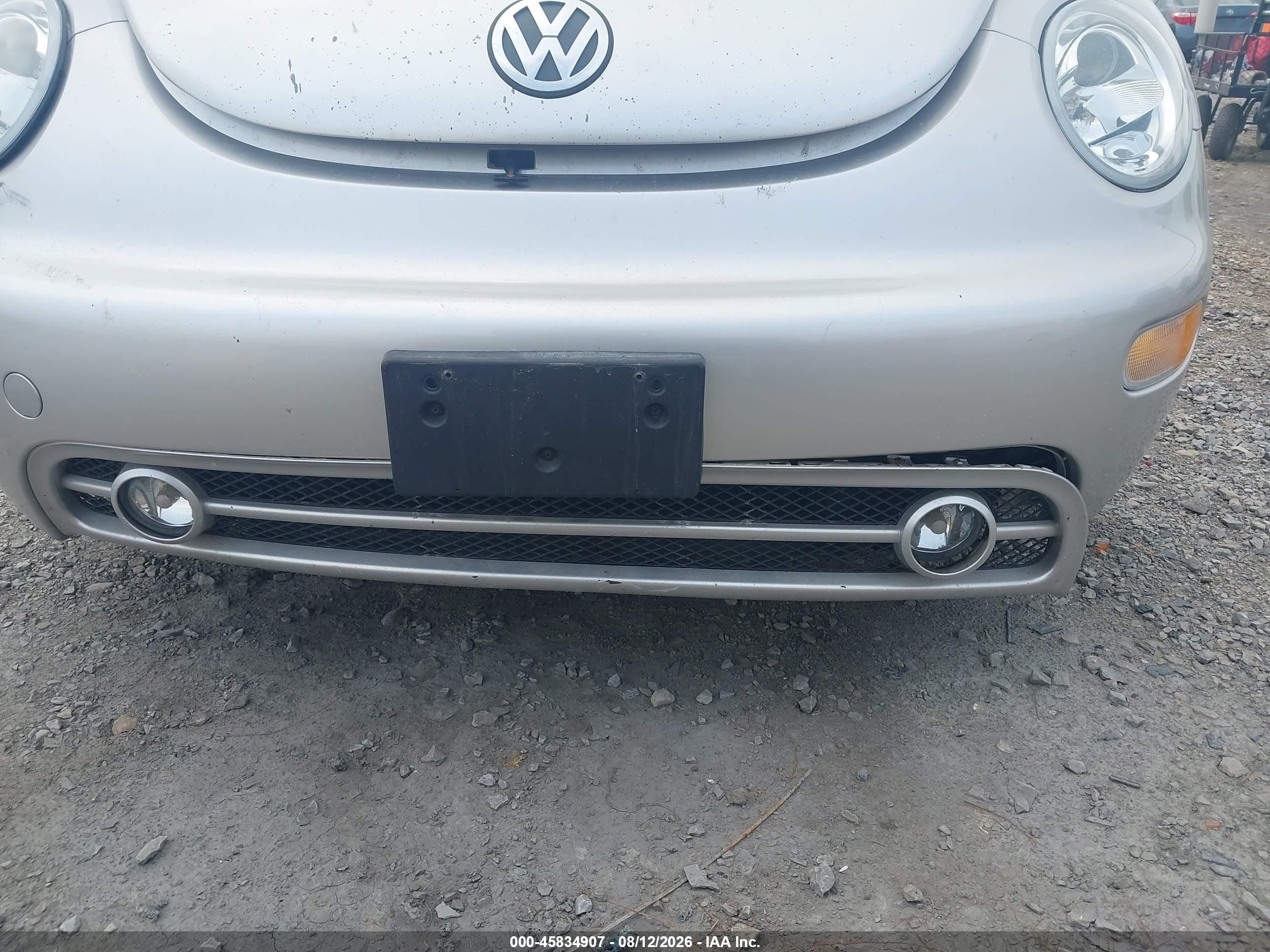 2000 Volkswagen New Beetle Gls Tdi Silver vin: 3VWCF21C6YM456333