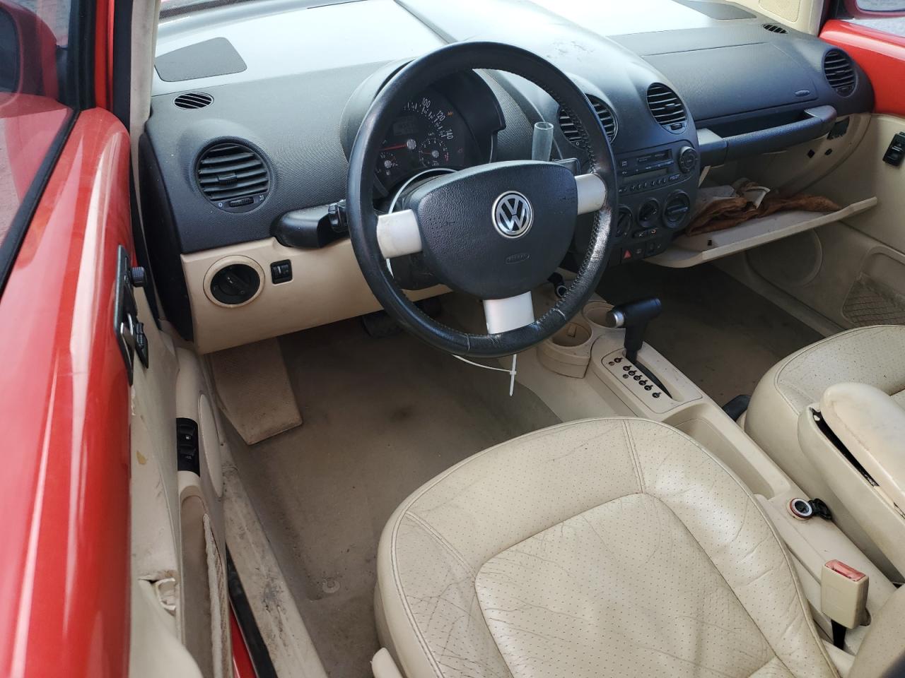 2003 Volkswagen New Beetle Gls Красный vin: 3VWCK21C03M428791