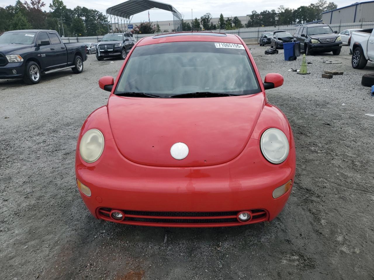 2003 Volkswagen New Beetle Gls Красный vin: 3VWCK21C03M428791