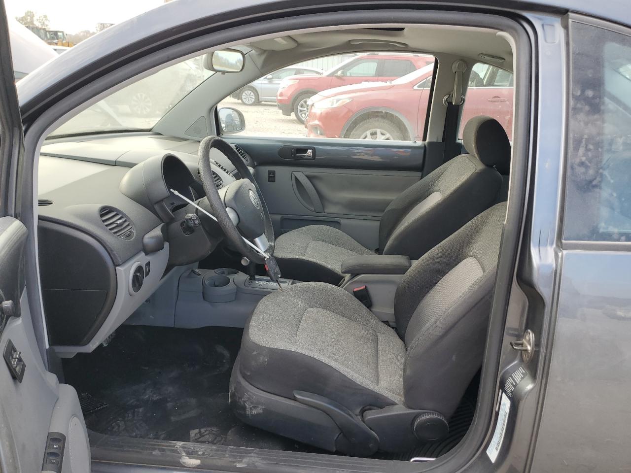 2003 Volkswagen New Beetle Gls Gray vin: 3VWCK21C03M436146
