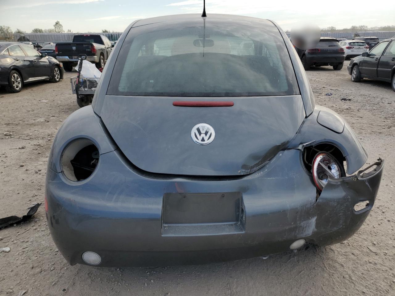 2003 Volkswagen New Beetle Gls Gray vin: 3VWCK21C03M436146