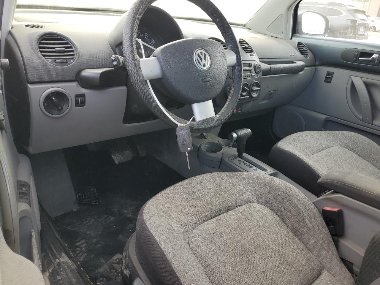 2003 Volkswagen New Beetle Gls Gray vin: 3VWCK21C03M436146