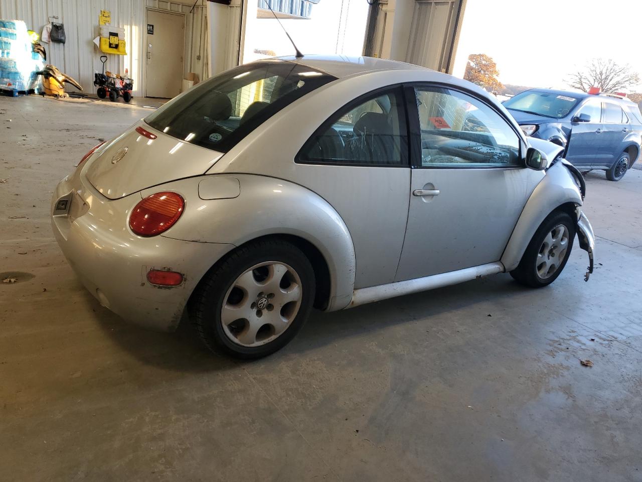 2003 Volkswagen New Beetle Gls Серебряный vin: 3VWCK21C03M444490