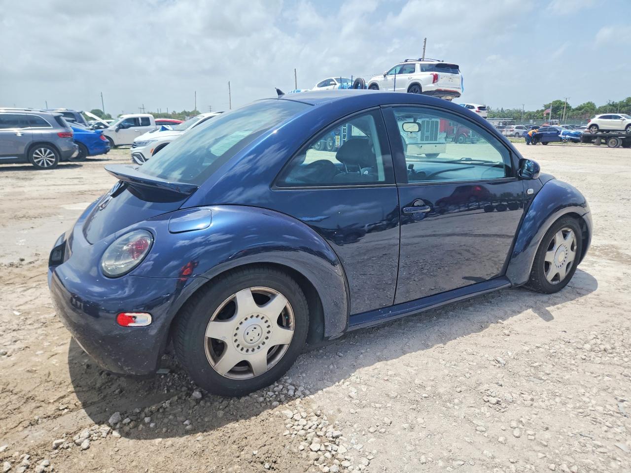 2001 Volkswagen New Beetle Gls Purple vin: 3VWCK21C11M421765