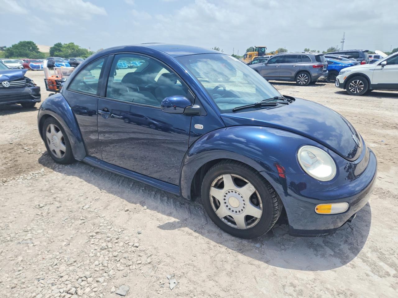 2001 Volkswagen New Beetle Gls Purple vin: 3VWCK21C11M421765