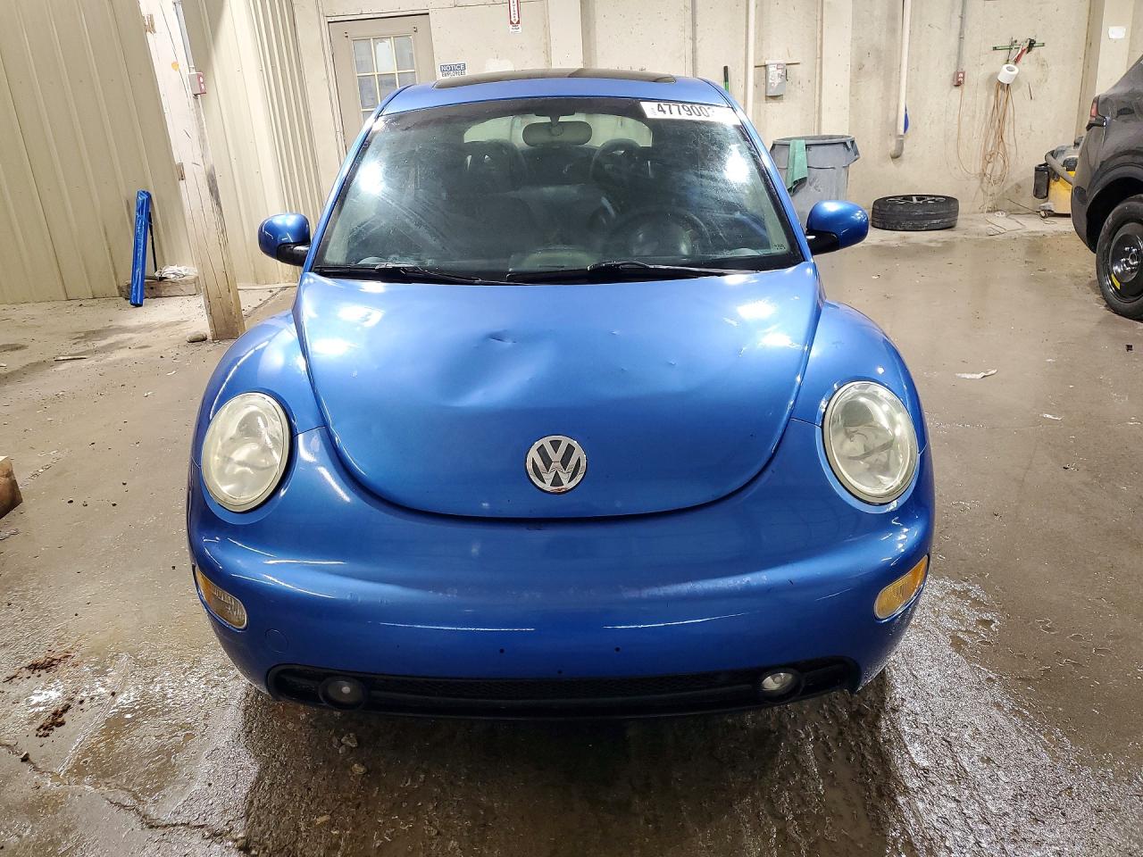 2001 Volkswagen New Beetle Gls Blue vin: 3VWCK21C21M427249