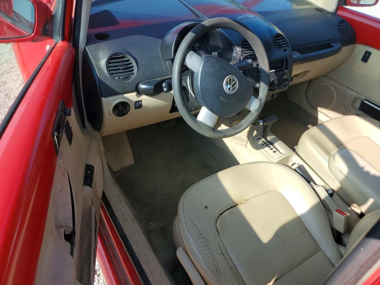 2003 Volkswagen New Beetle Gls Red vin: 3VWCK21C33M414268