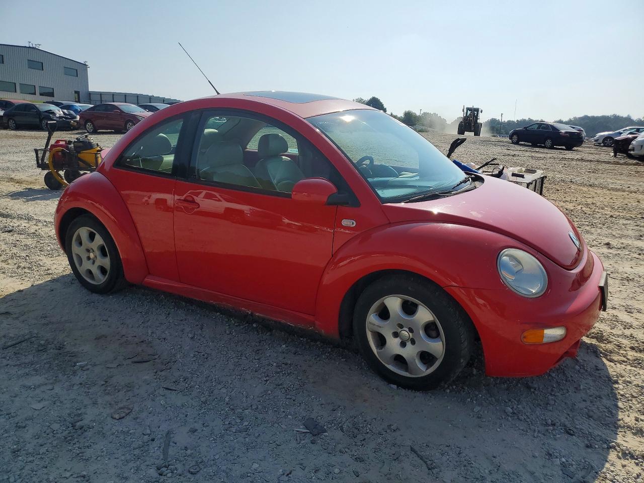 2003 Volkswagen New Beetle Gls Red vin: 3VWCK21C33M414268