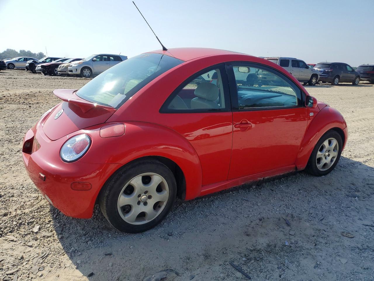 2003 Volkswagen New Beetle Gls Red vin: 3VWCK21C33M414268