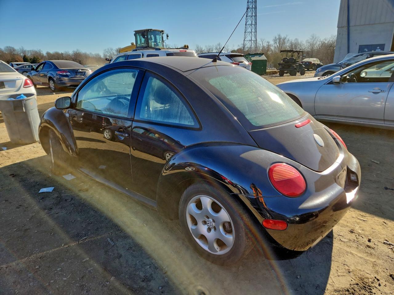 2003 Volkswagen New Beetle Gls Black vin: 3VWCK21C43M426977