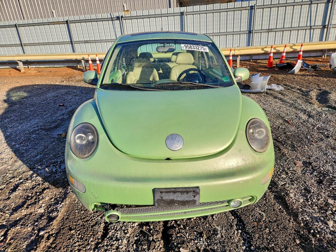 2003 Volkswagen New Beetle Gls Green vin: 3VWCK21C63M414457