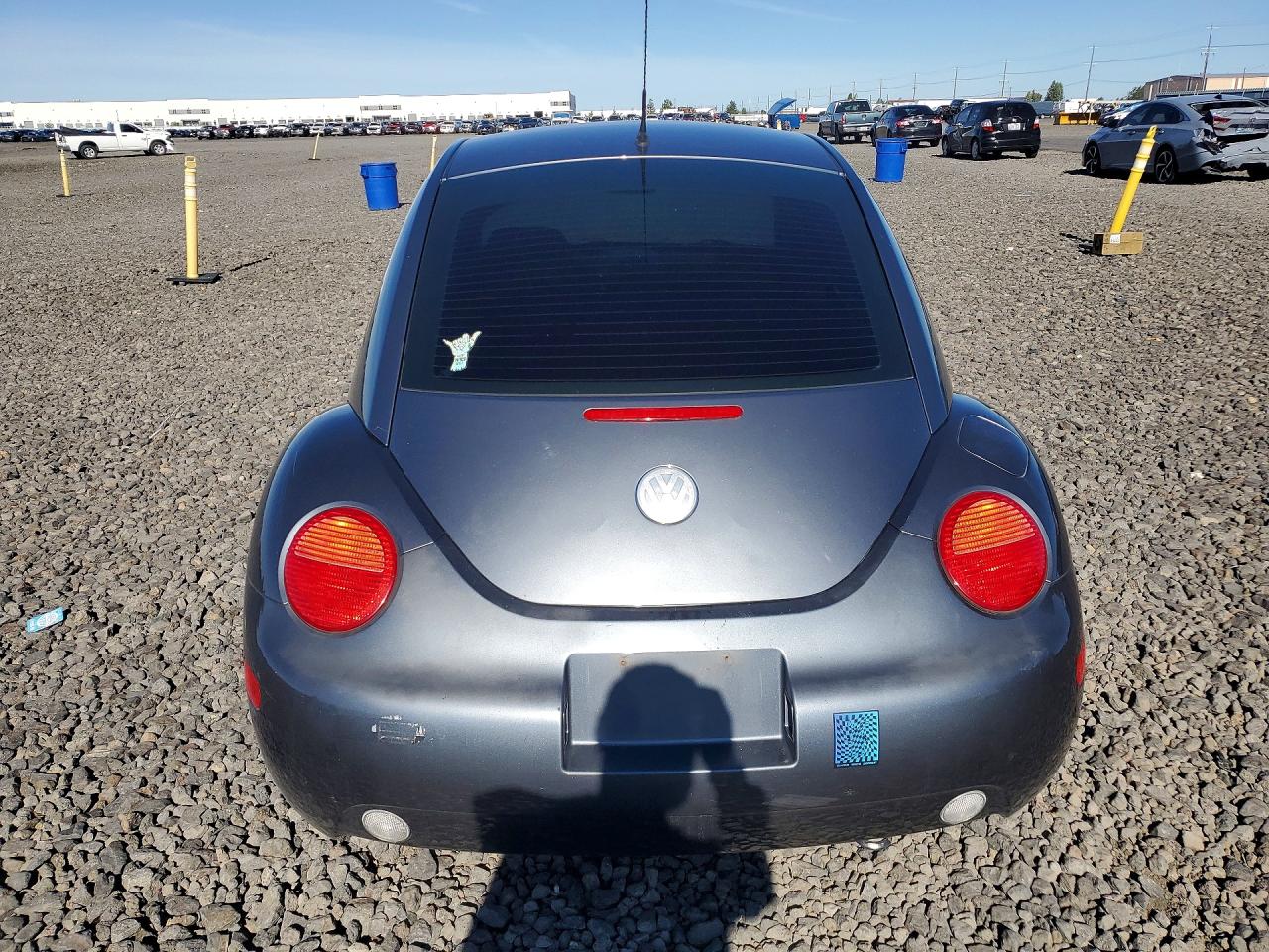 2003 Volkswagen New Beetle Gls Silver vin: 3VWCK21C73M422227